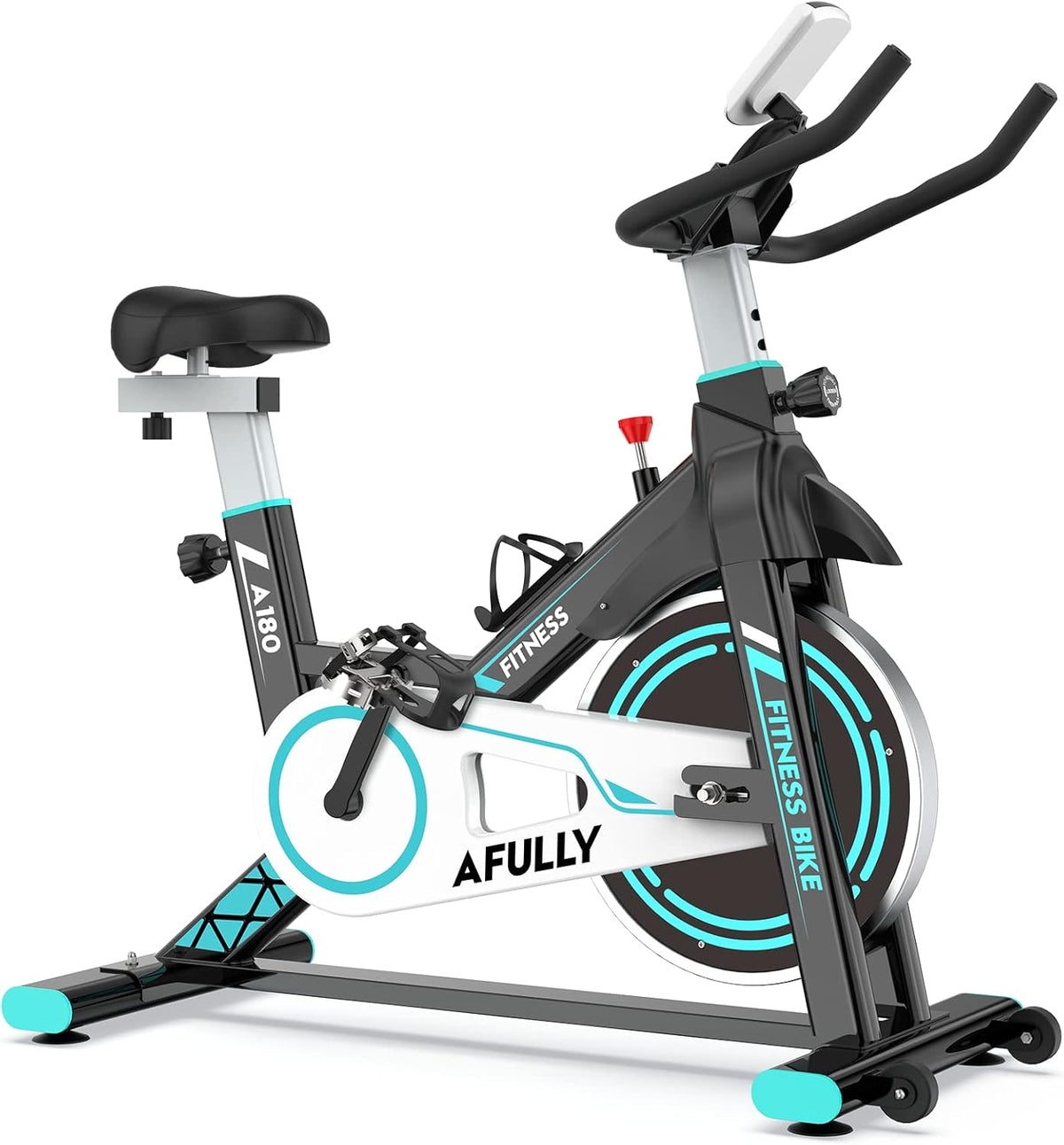 Indoor Exercise Bike, Upright Cycling Belt Drive with Adjustable Resistance M3075