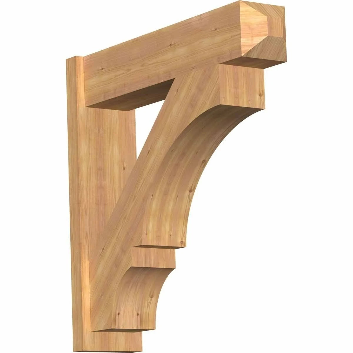 7 1/2x22W x 32x22D x 32x22H Western Red Cedar Craftsman Outlooker N5083