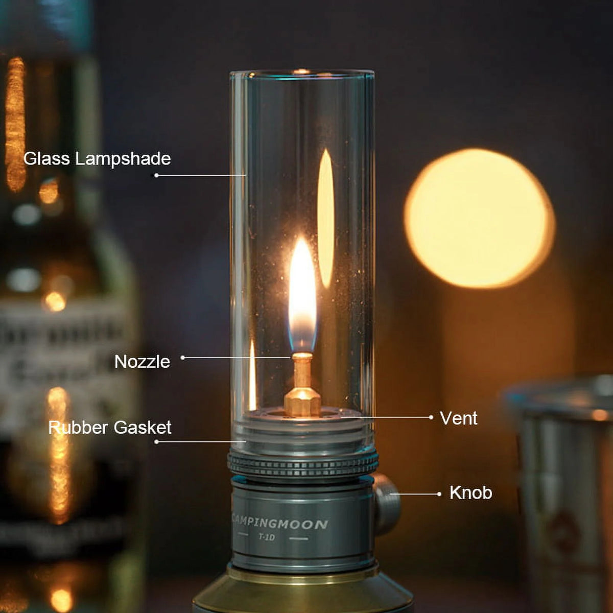 Portable Gas Camping Lantern O17470