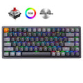 Compact 84 Keys Wireless Bluetooth/USB Wired Mechanical Keyboard H39498