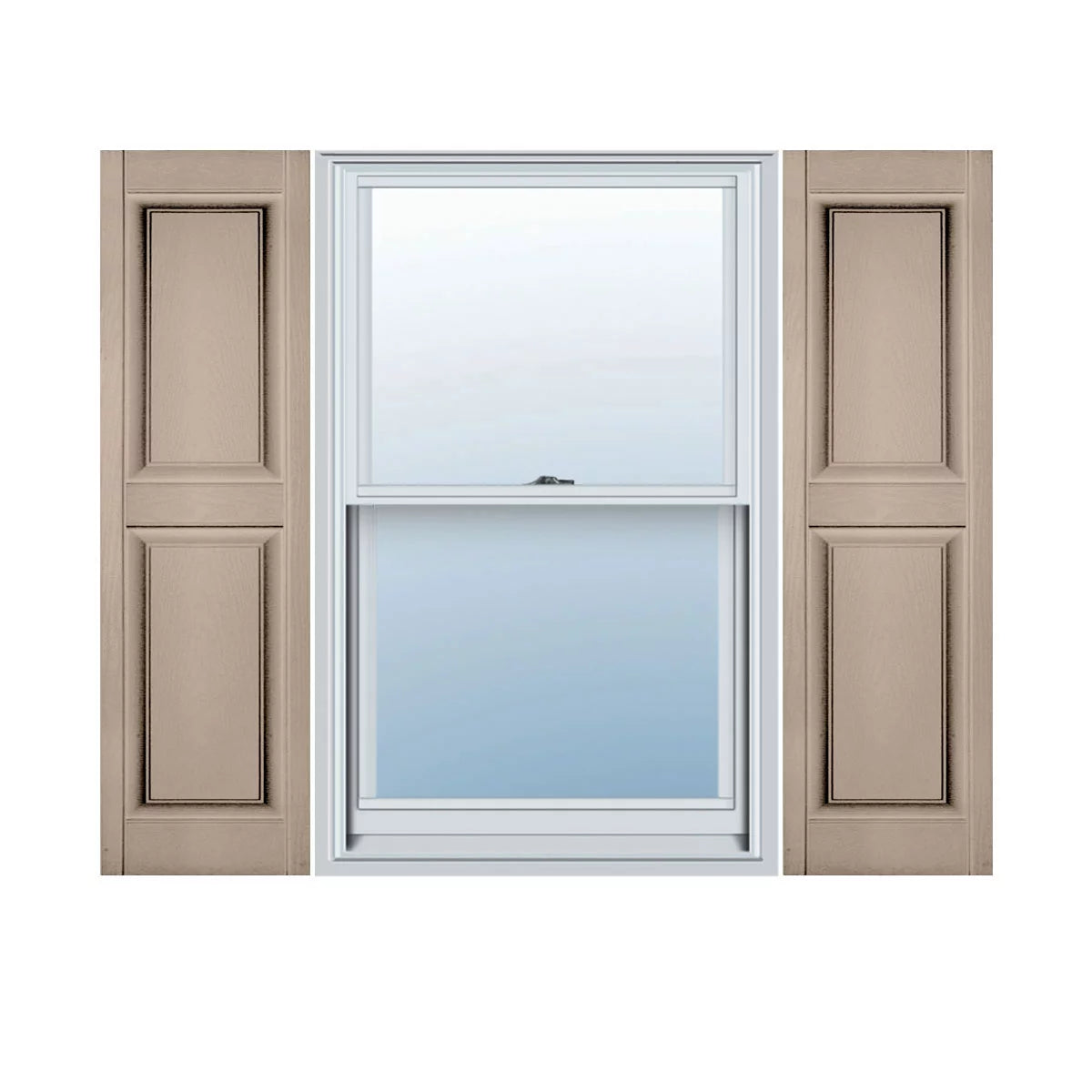 Vinyl Double Panel Shutters K5590