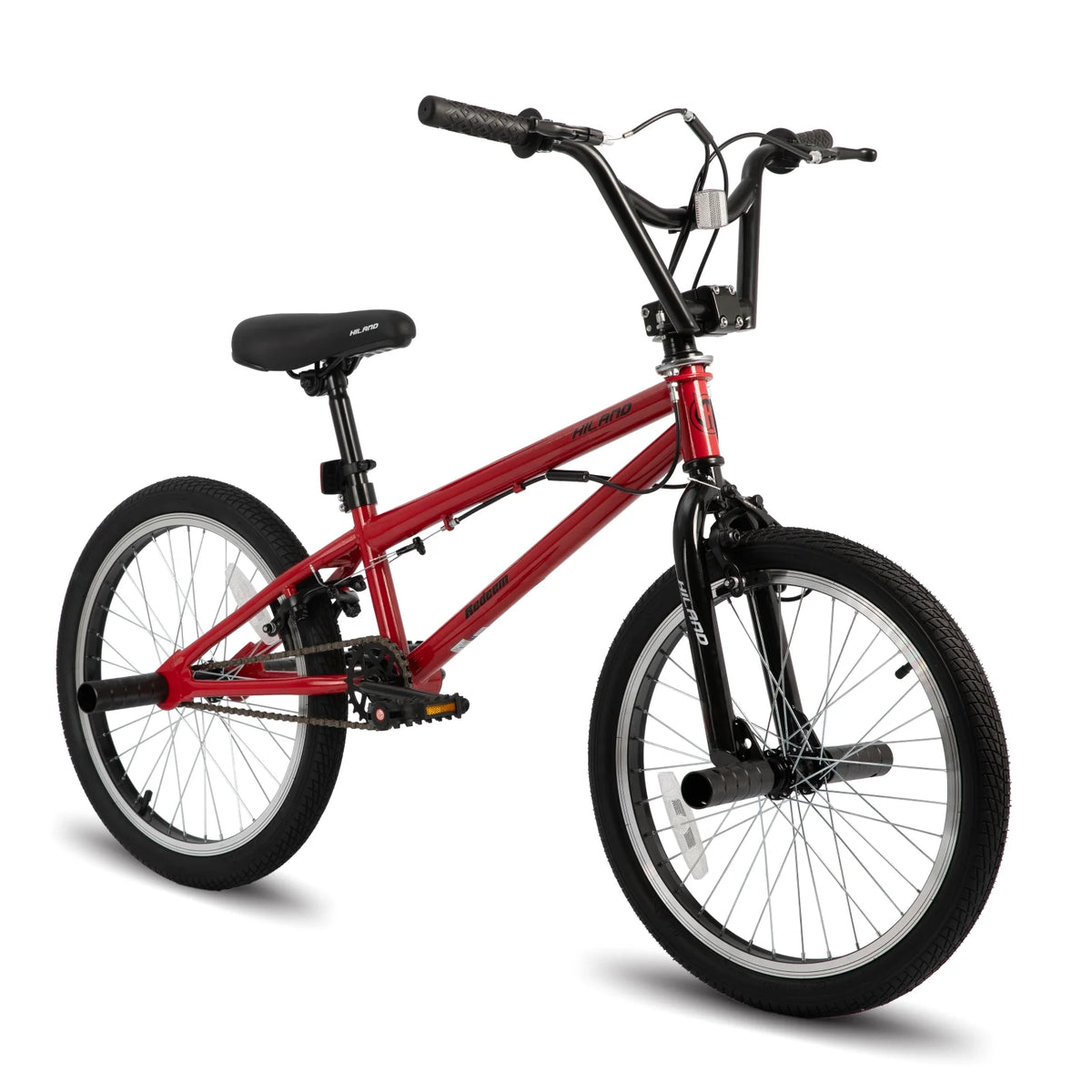 Kids Bike 20 BMX Freestyle Bicycle Black H9981