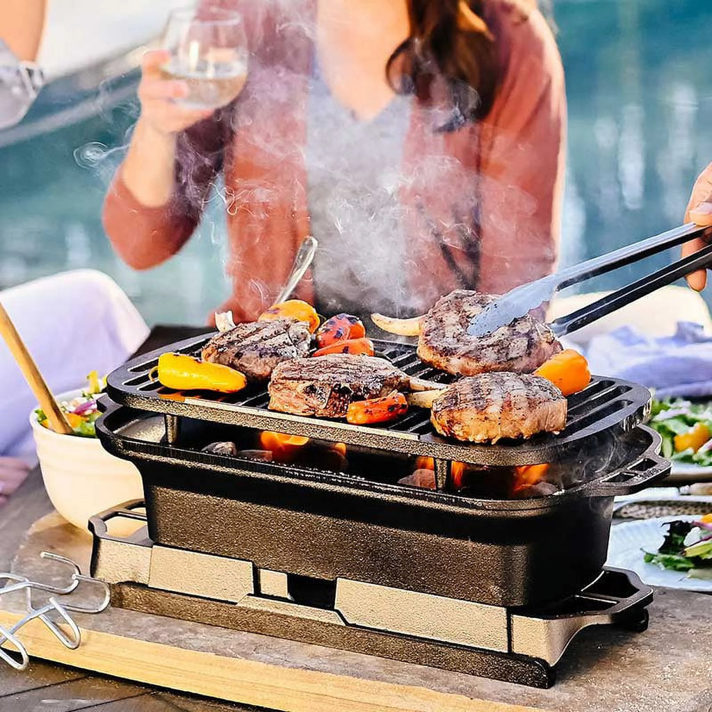 Cast Iron Charcoal Grill J2755