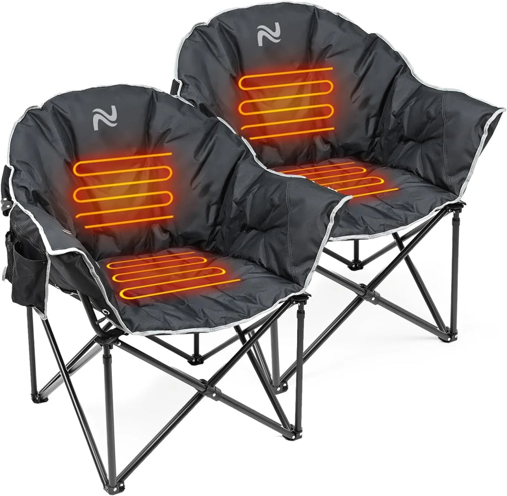 Oversized Folding Camping Chair with Cup Holder & Carry Bag G6136