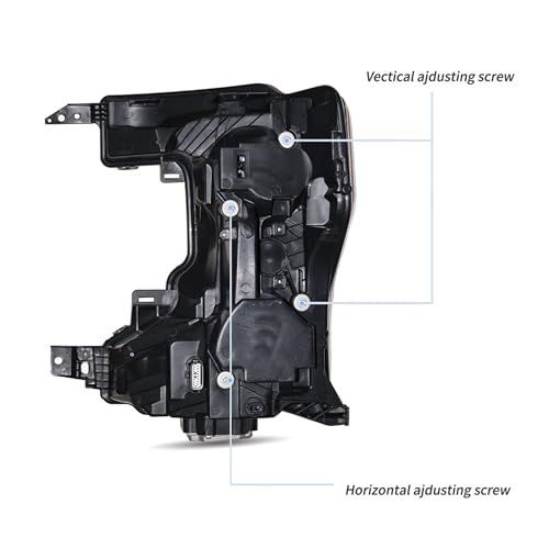 LED Headlights Assembly with Sequential Turn Signal and Dynamic Animation DRL N197721