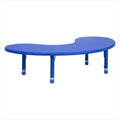 Blue Plastic Height Adjustable Activity Table R3542