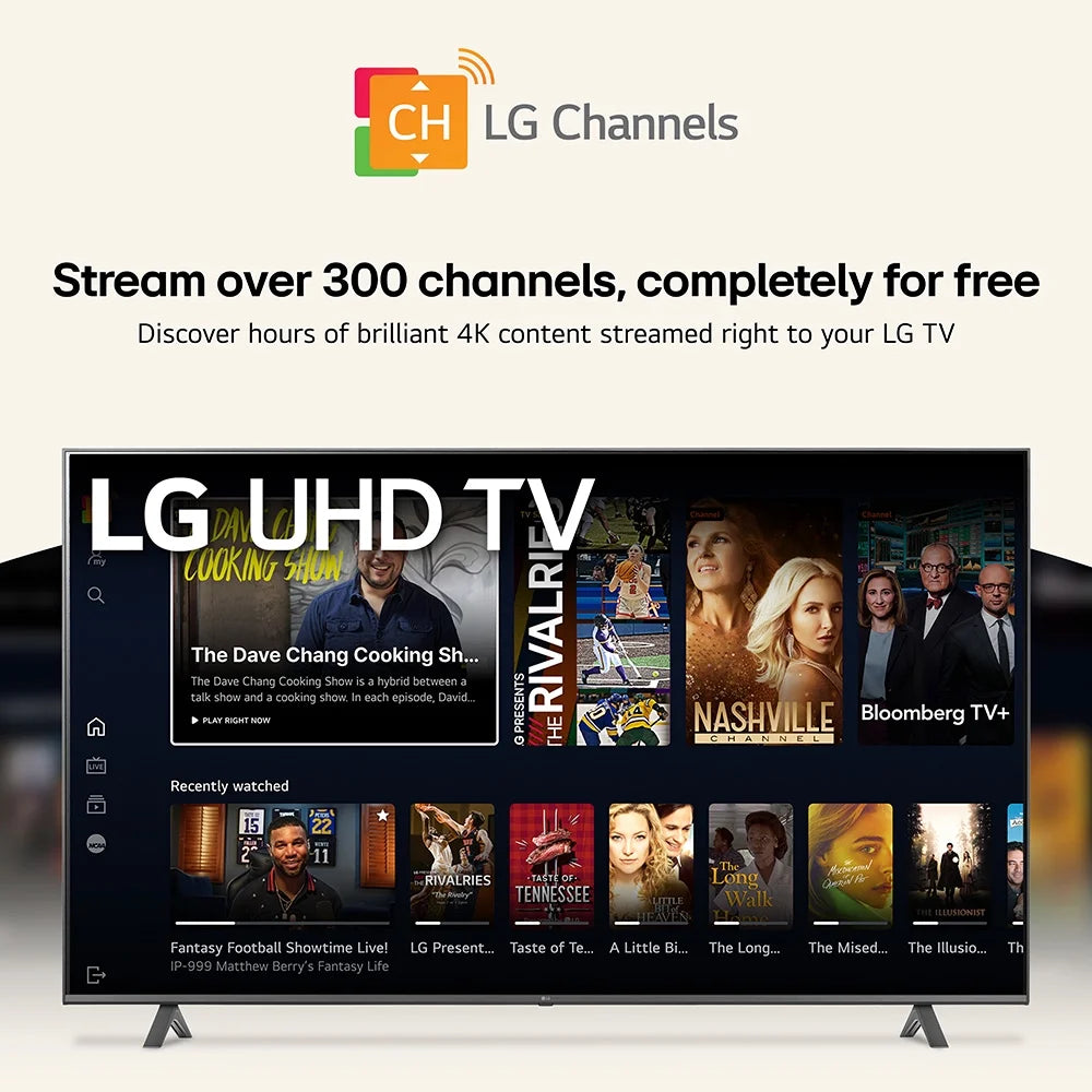 86” 4K UHD Smart TV I609690