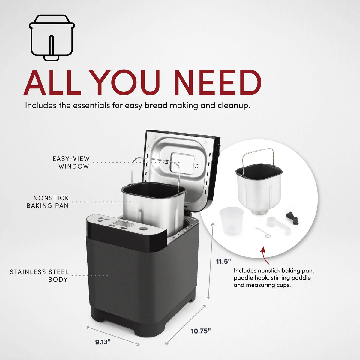1.5L Bread Maker Y540215