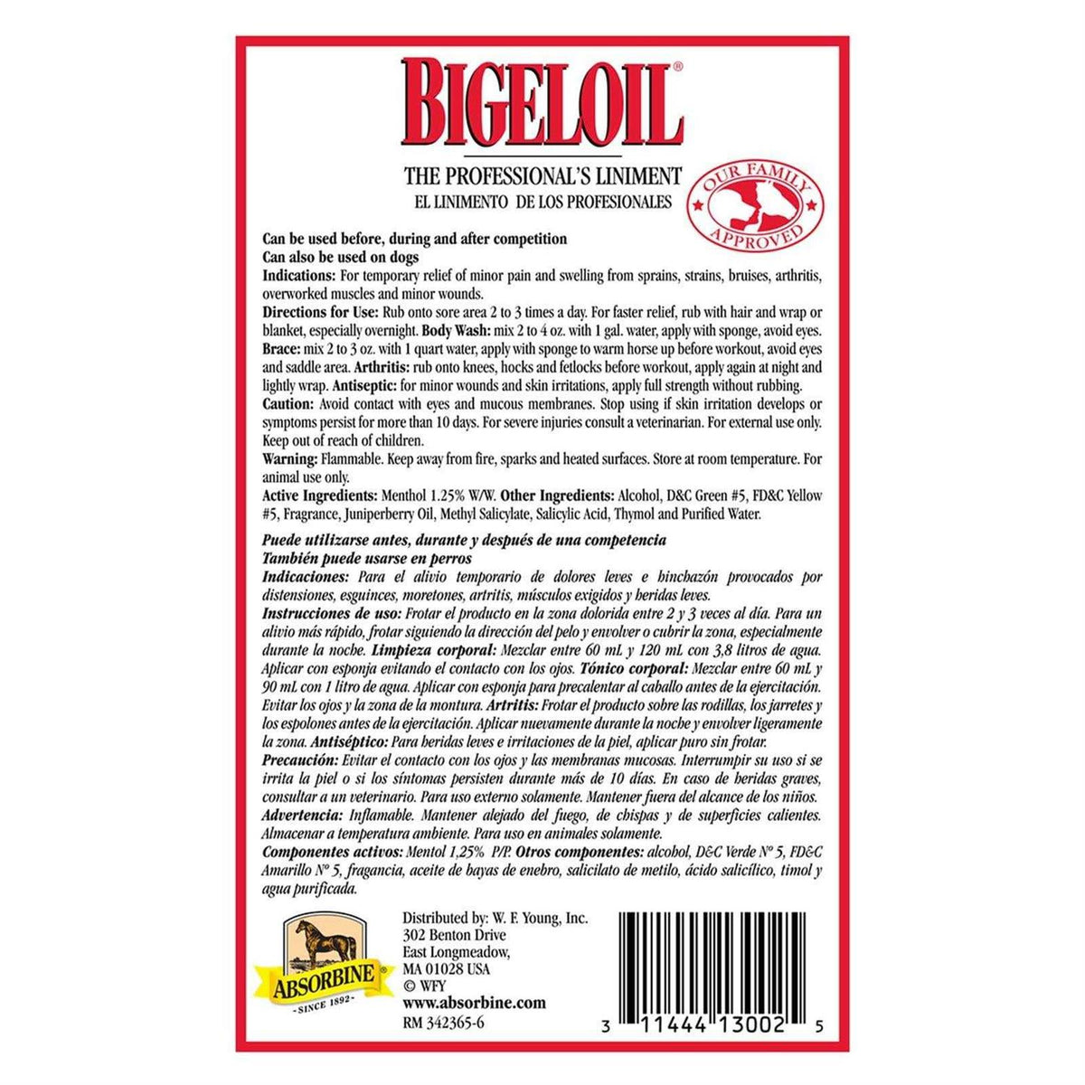 Bigeloil Liniment F9831