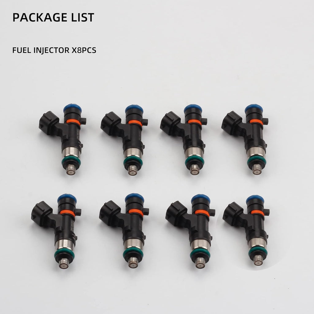 12 Holes 8 pcs Gasoline Fuel Injectors Set U287