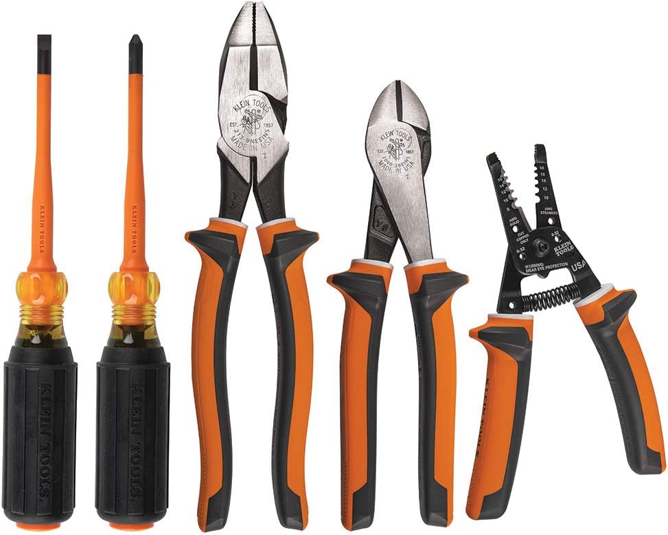 1000V Insulated Screwdriver and Pliers Tool Set G556