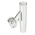 Clamp-On Rod Holder Silver Aluminum Vertical Mount Z802692