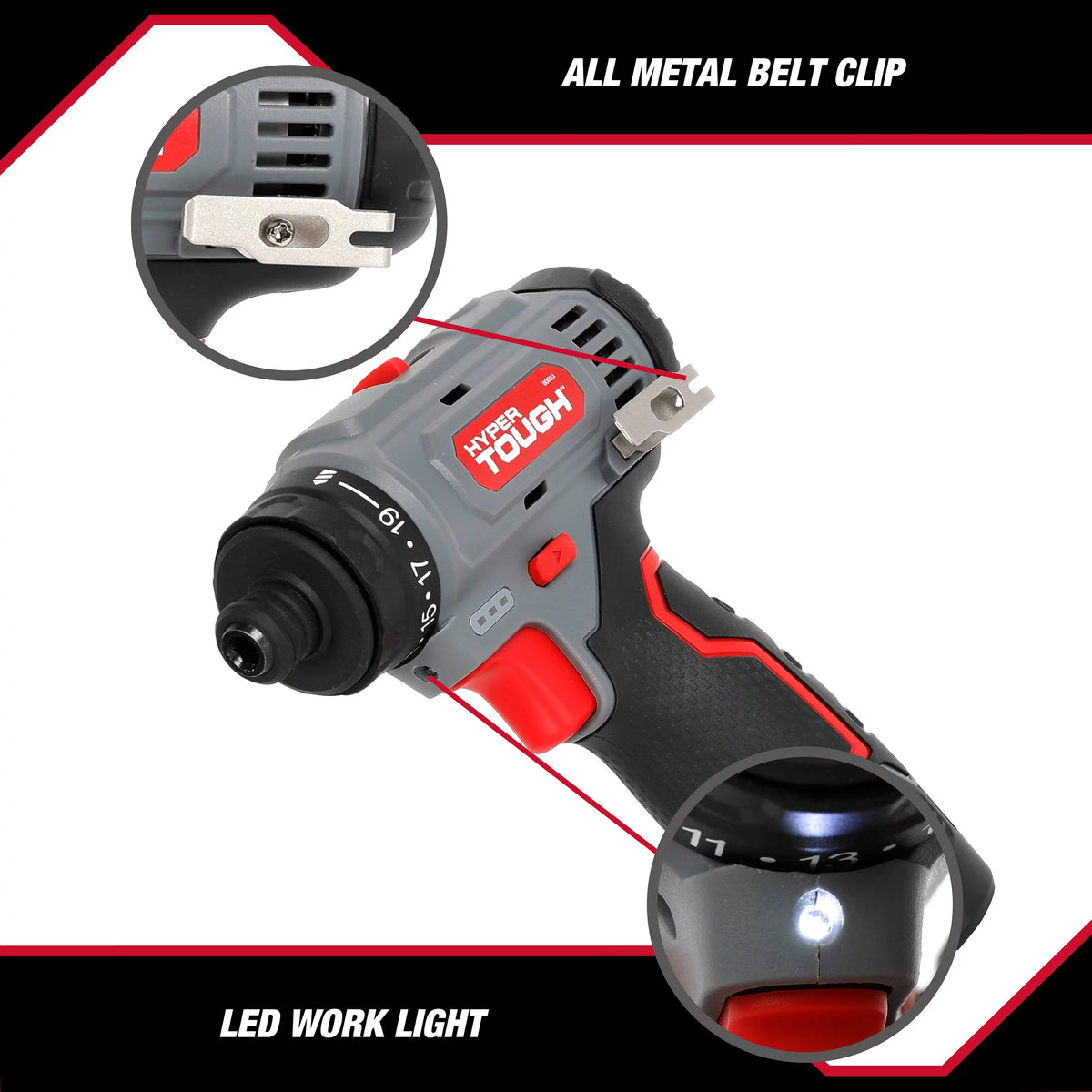 12V Max Lithium-Ion 3-in-1 Multi-Head Power Drill Set with Battery and Charger I716