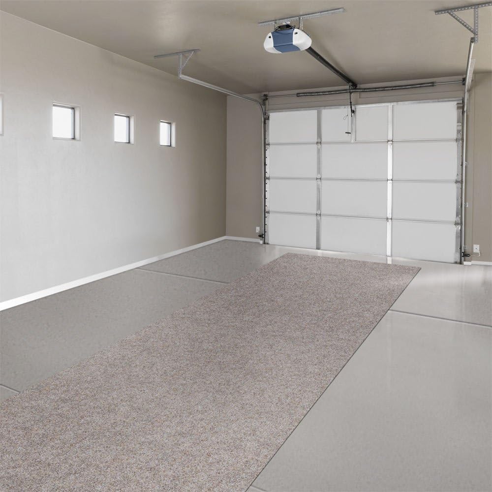 Indoor Outdoor Carpet with Rubber Marine Backing - Brown - 6 Feet x 30 Feet D58071