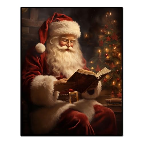 Vintage Christmas Wall Art Print 8x10inches Unframed K29502