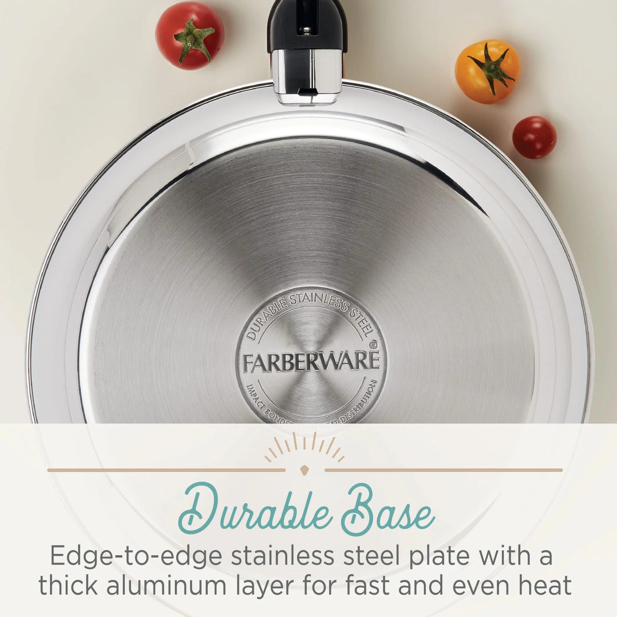 Stainless Steel Saucepot with Lid and Steamer, 3-Quart K896