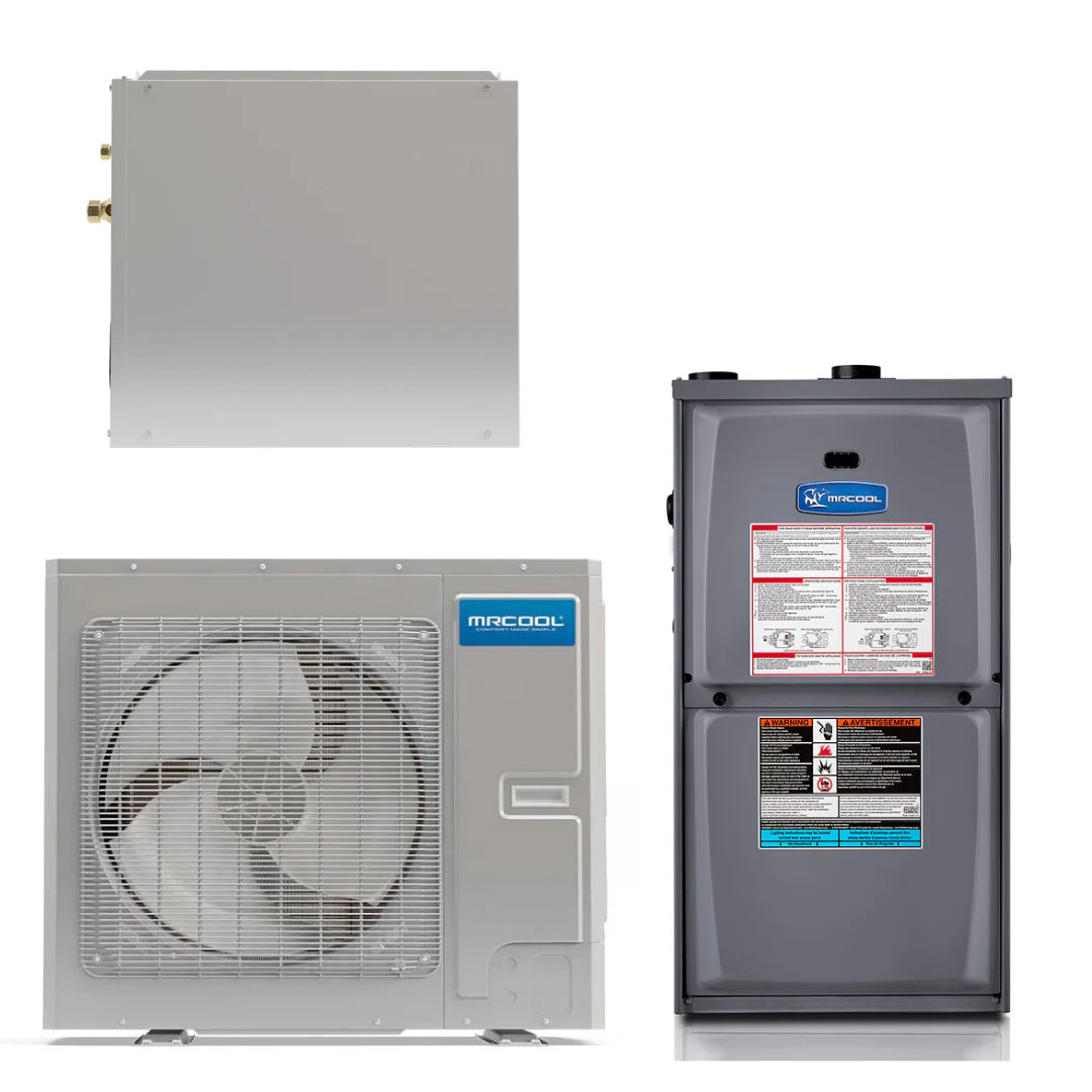 2-3 Ton Central Air Conditioner and Gas Furnace Split System X665