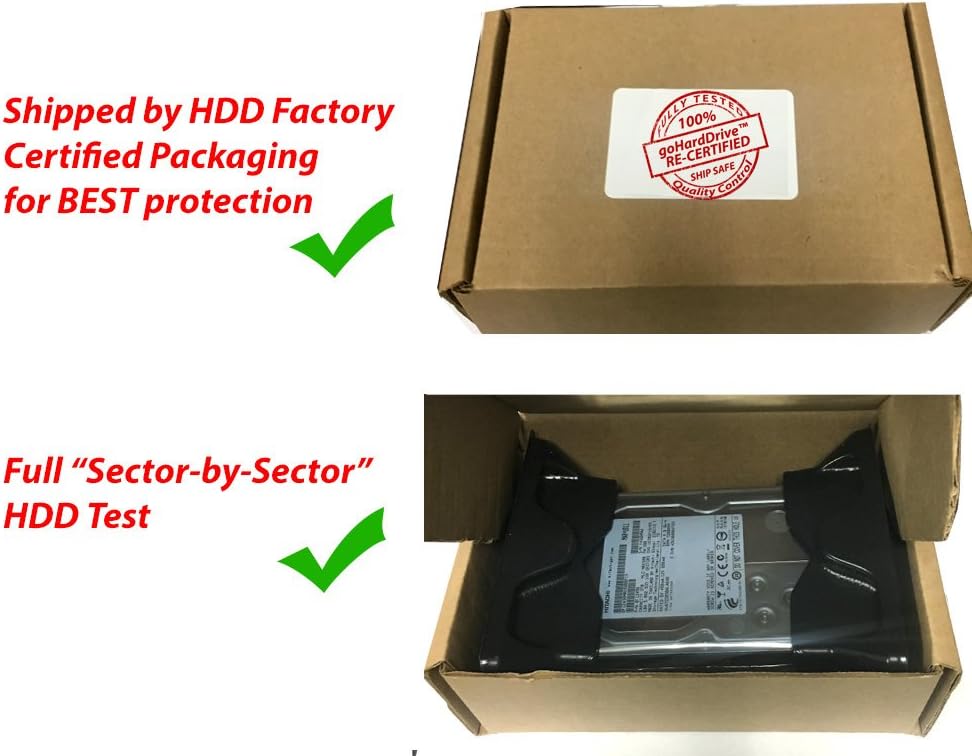 4TB 7200RPM SATA 6.0Gb/s 64MB Cache 3.5inch Internal Hard Drive Pack of 2 Q64913