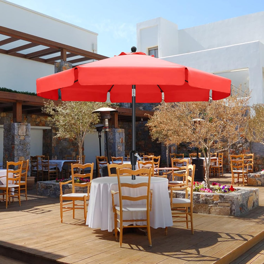 10' Blue Patio Umbrellas D83363