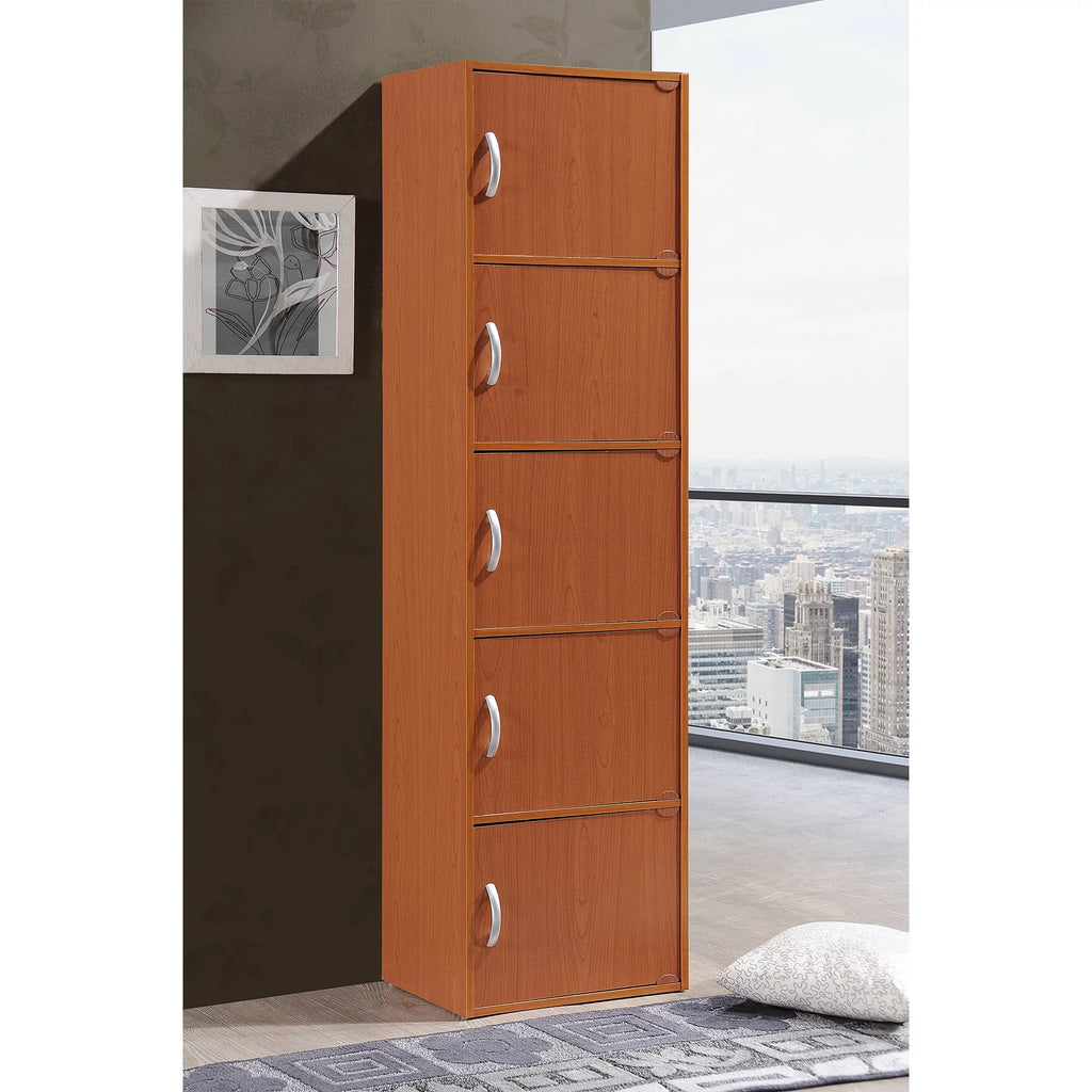 5-Shelf 5-Door Bookcase K344