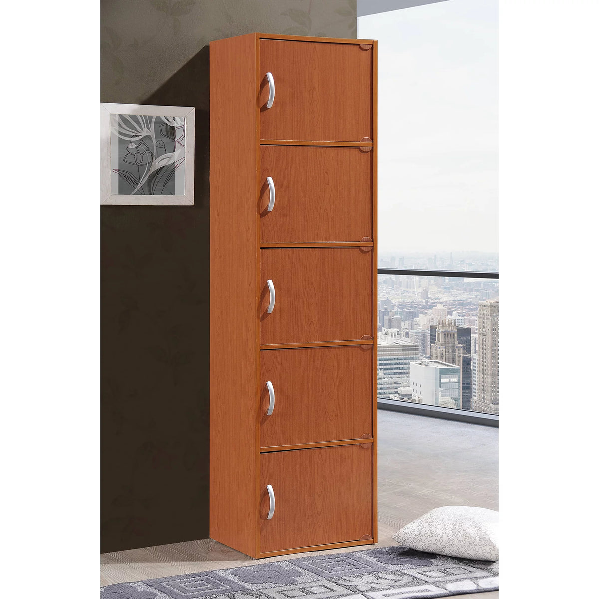 5-Shelf 5-Door Bookcase K344