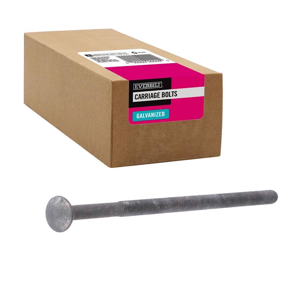 3/8 in.-16 x 8 in. Galvanized Carriage Bolt (25-Pack) R148178