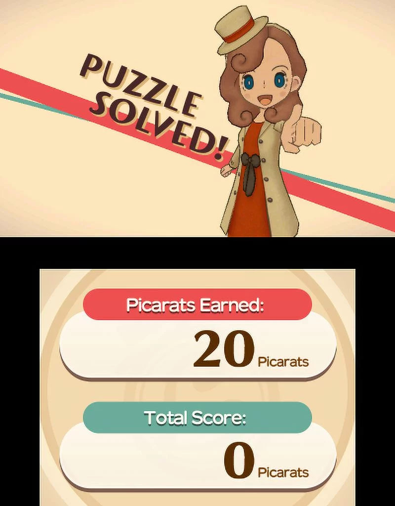 Layton Mystery Journey Kat & The Millionare Conspiracy Nintendo 3DS T3134