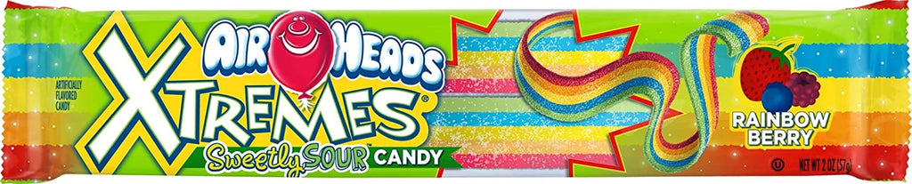 Sweetly Sour Candy Belts, Rainbow Berry, 2 Ounce (Bulk Pack of 18) E5122