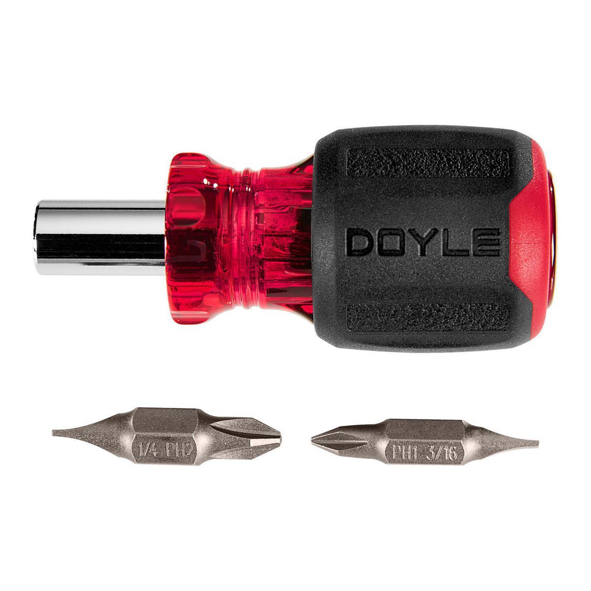 6-in-1 Stubby Multibit Screwdriver/Nut Driver N599