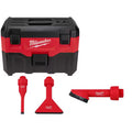 18-Volt Cordless Wet/Dry Vacuum with Crevice and Nozzle Kit M265