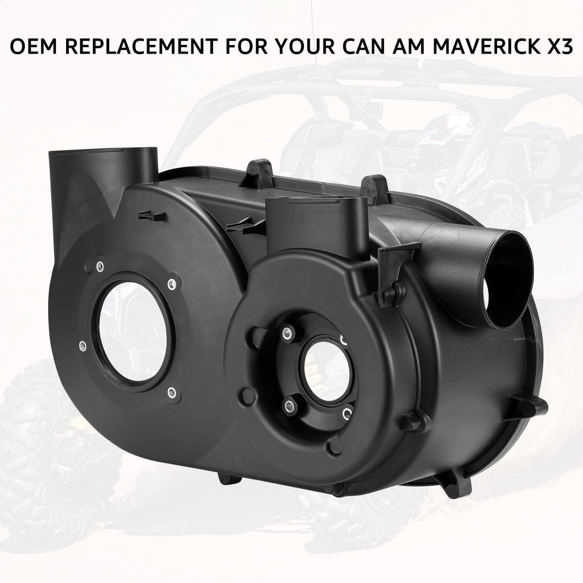 Inner Clutch Variator Cover CVT Air Guide Transmission Housing for Can Am Maverick X3 X978