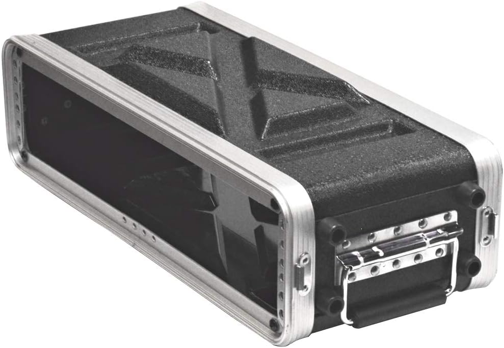 Lightweight 2 Space Compact ABS Rack Case B15502
