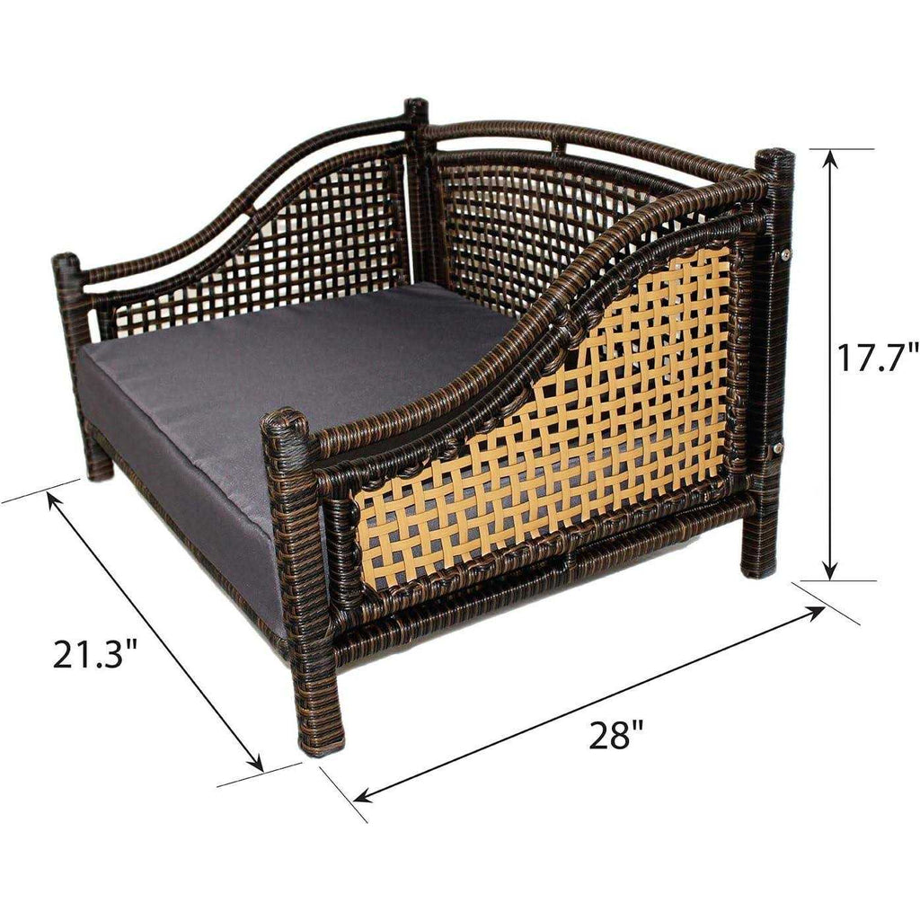 Rattan Pet Bed T7503