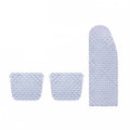 Chrome Billet Aluminum Diamond Pedal Set J168116