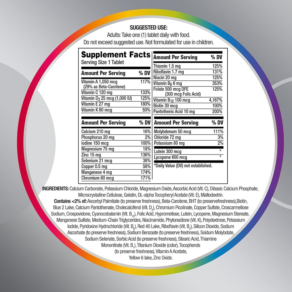 200 Ct Multivitamin for Men I839