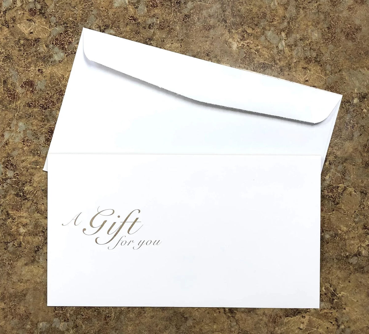 Blank Gift Certificates 25 Set with Matching Envelopes S562