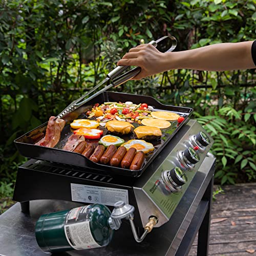 3-Burner Portable Gas Grill Griddle T1005