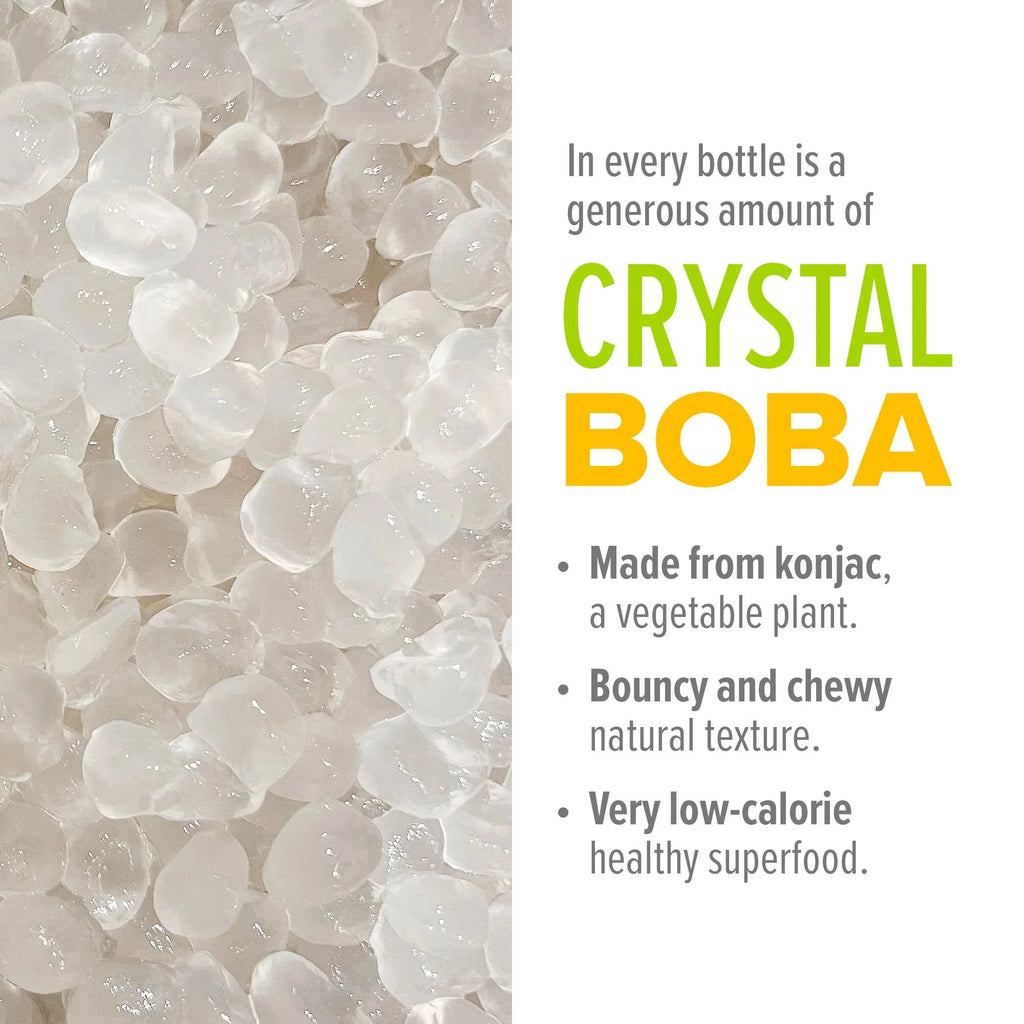 12-Pack of 12oz Bottles Boba Tea Starter Pack T7858