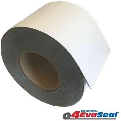 White 4in x 50 ft Rubberized Waterproofing Tape N811158