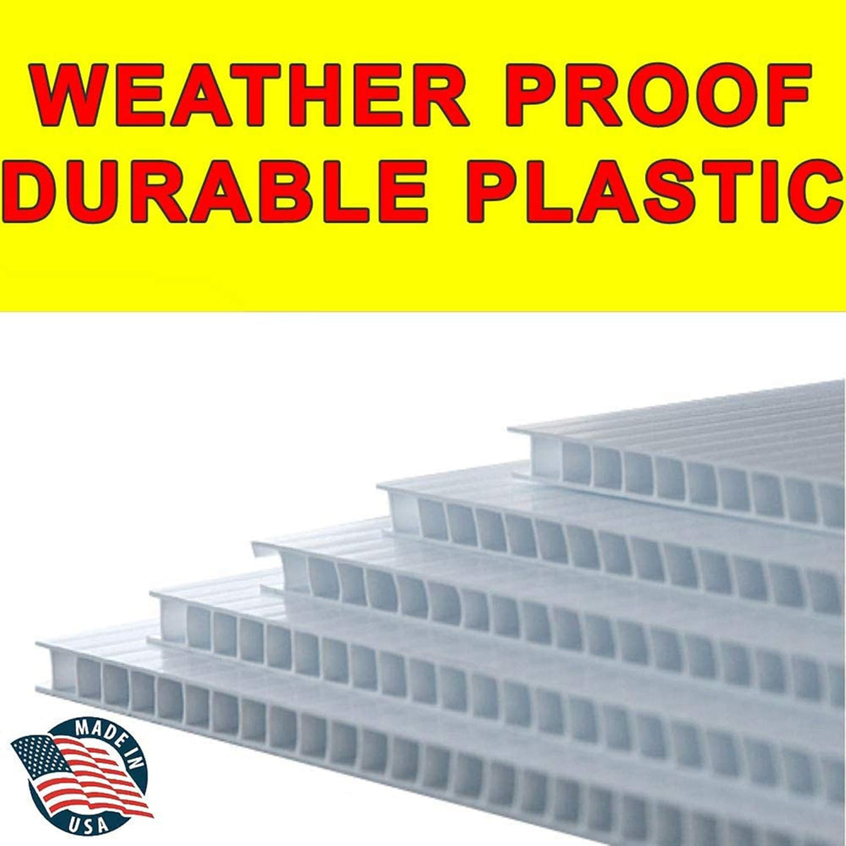 18"x12" Single Sided Glossy Yard Signs (100) Pack of 2 P1537
