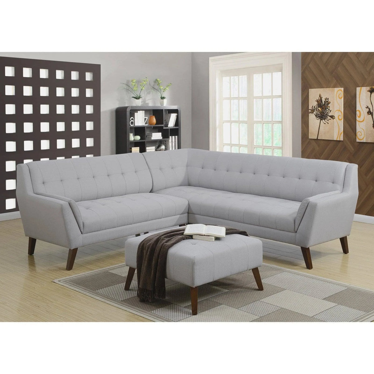 Cement 2 Piece Sectional C2237