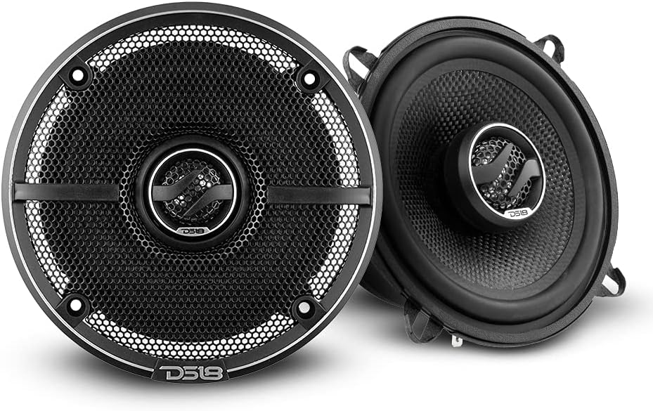 3.5" Full Range Car Audio Speaker with Kevlar Cone 120 Watts 4 Ohm Horn Woofer Pair Z890