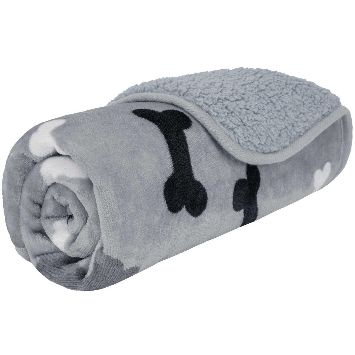 Waterproof Sherpa Fleece Pet Blanket B9697