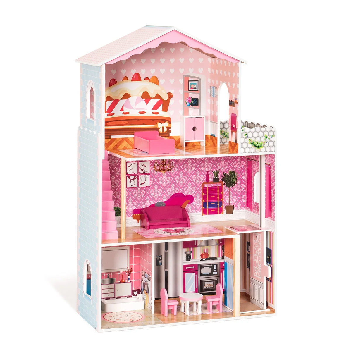Wooden Dollhouse Z239