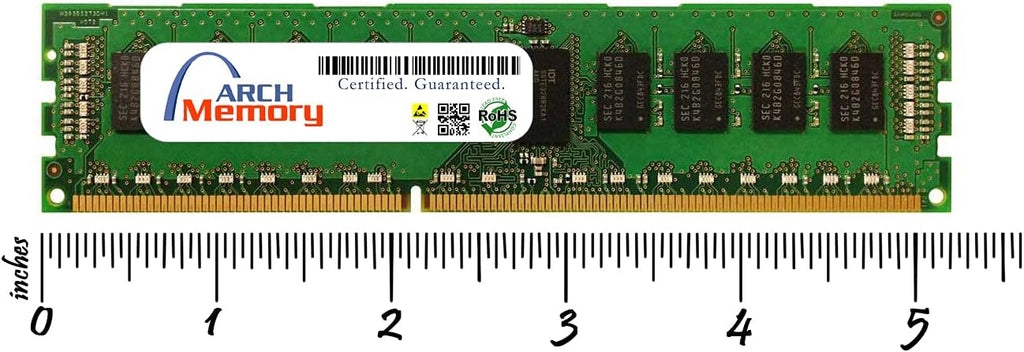 16 GB (4 x 4 GB) 240-Pin DDR3 ECC UDIMM RAM W499