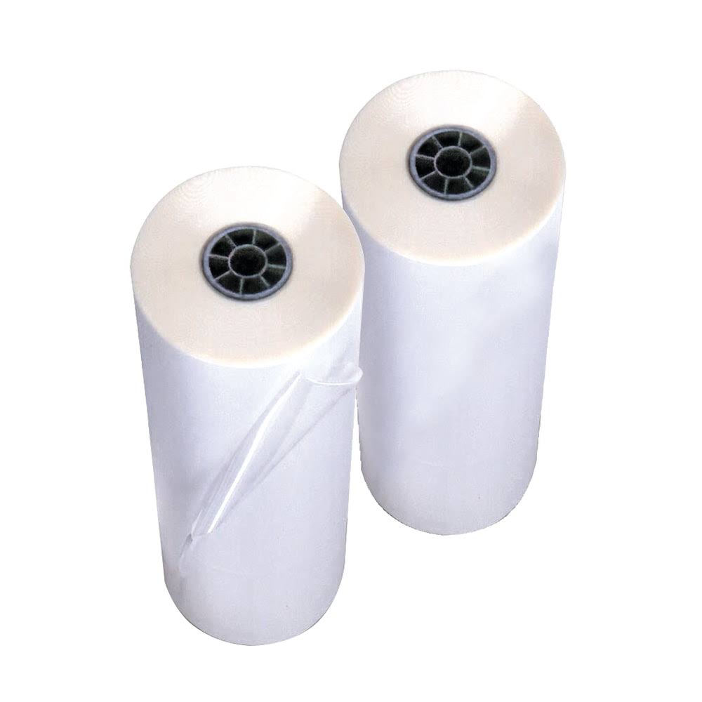 Lamination Rolls, 25" x 500', Clear, Pack of 2 C895