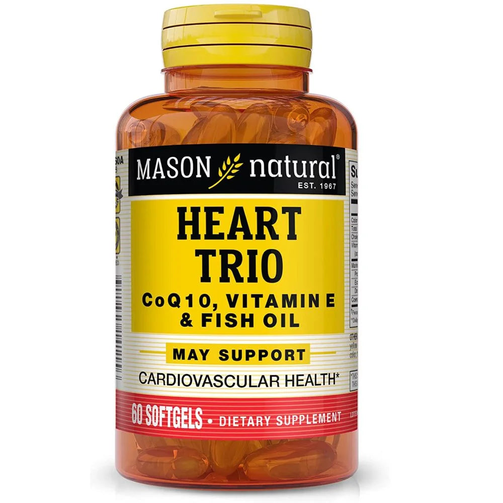 Co Q-10 Vitamin E and Fish Oil 60 Soft Gels Z908608