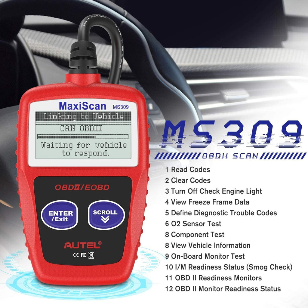 OBD2 Scanner Universal Car Engine Fault Code Reader Y6889