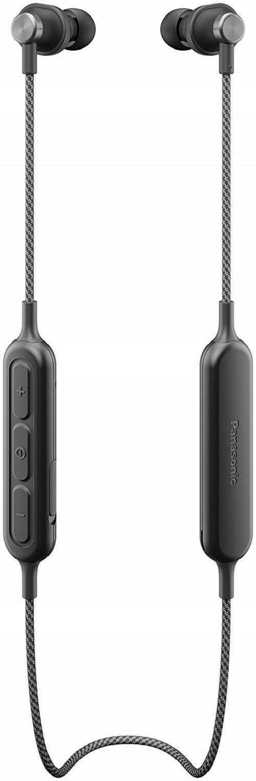 Matte Black Canal Type Wireless Earphone Bluetooth T1756