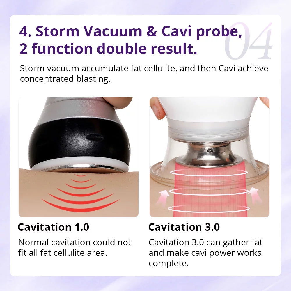 40K Cavitation RF Vacuum Photon Skin Care Machine J449472